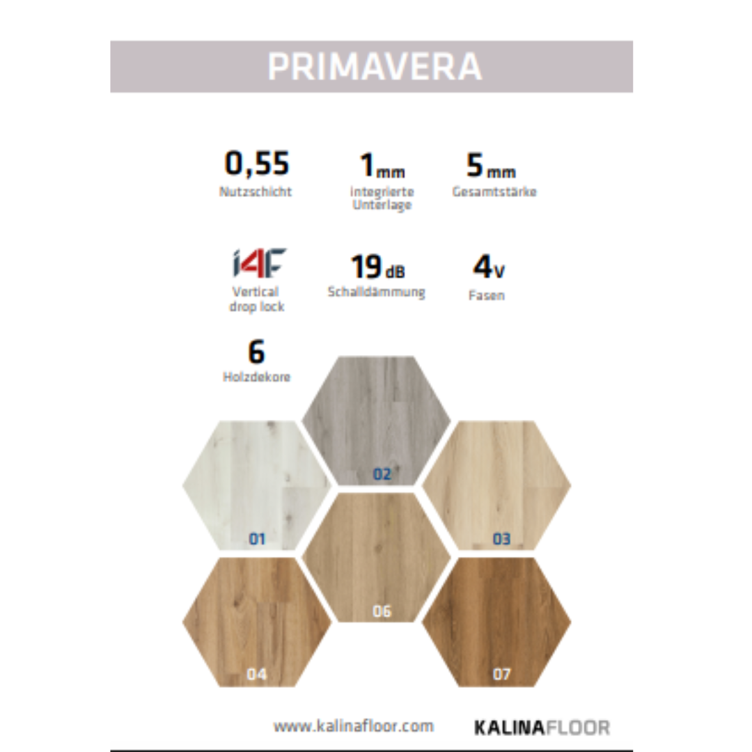 Primavera I4F Parkettboden ACOUSTIC CLICK